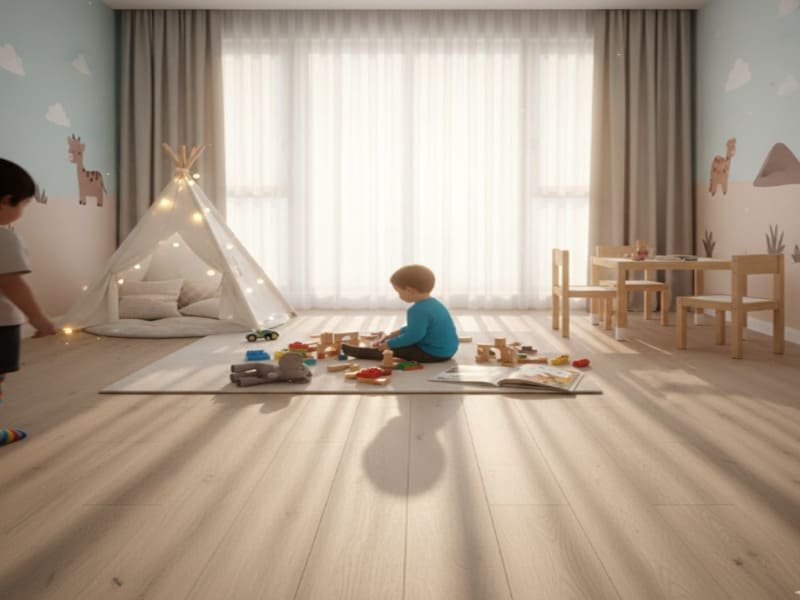 Gewerblicher PVC-Bodenbelag Einzelhandel